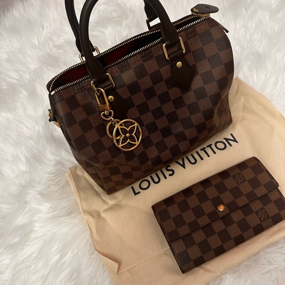 Louis Vuitton, speedy 25, with the Damier wallet and bag charm - Picture 3 of 8